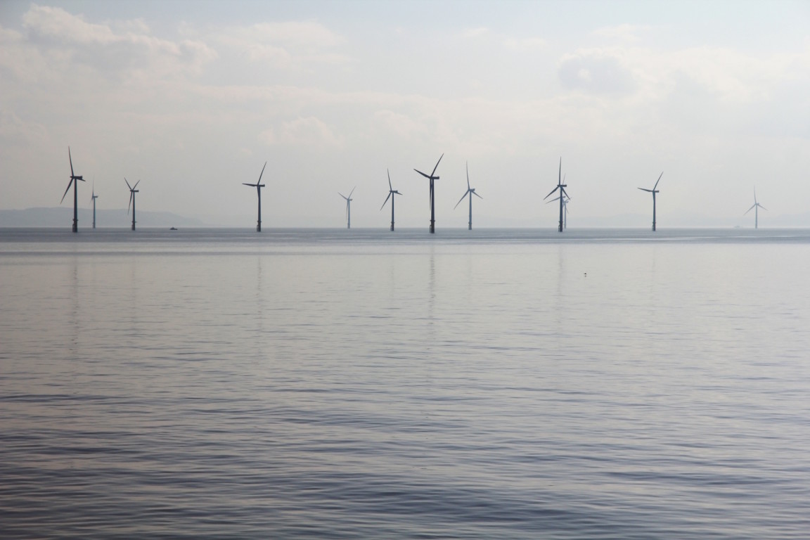 Wind Turbines, Liverpool Bay
